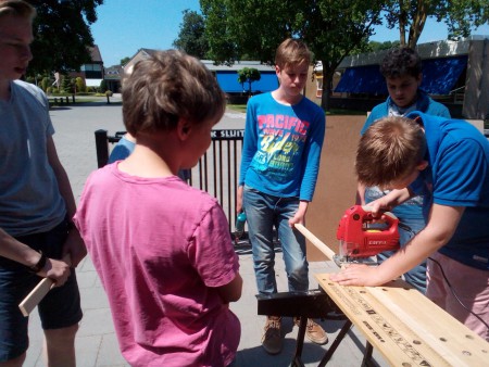 Aan het werk!